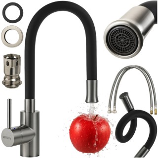 Ruhhy 360° Ευέλικτη Βρύση Κουζίνας με Αεριστήρα 26324 Ruhhy 360° Ευέλικτη Βρύση Κουζίνας με Αεριστήρα 26324