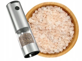 Verk Group Ηλεκτρικός Μύλος Αλατοπίπερου με Ρυθμιζόμενο Άλεσμα και ...