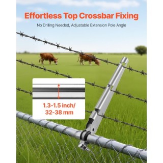 VEVOR Σετ 10 Προεκτάσεων Συρματοπλέγματος 37,6 εκ. για Αλυσίδες Φρά...