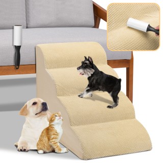 BAKAJI Σκάλα για Κατοικίδια Μπεζ 4 Σκαλοπάτια για Γάτες και Σκύλου... BAKAJI Σκάλα για Κατοικίδια Μπεζ 4 Σκαλοπάτια για Γάτες και Σκύλου...