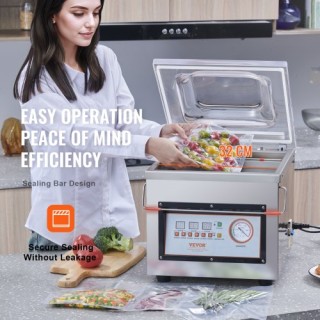 VEVOR Θάλαμος Συσκευασίας Κενού, 320W, για Υγρά Τρόφιμα και Κρέατα,... VEVOR Θάλαμος Συσκευασίας Κενού, 320W, για Υγρά Τρόφιμα και Κρέατα,...