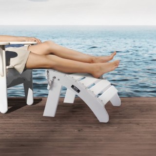 VEVOR Λευκό Πτυσσόμενο Υποπόδιο HDPE Adirondack KZDADLDKTTQPZ41H0V0 VEVOR Λευκό Πτυσσόμενο Υποπόδιο HDPE Adirondack KZDADLDKTTQPZ41H0V0