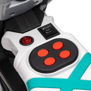 HOMCOM Ηλεκτρική μοτοσυκλέτα για παιδιά 3-5 ετών σε PP και μέταλλο ...