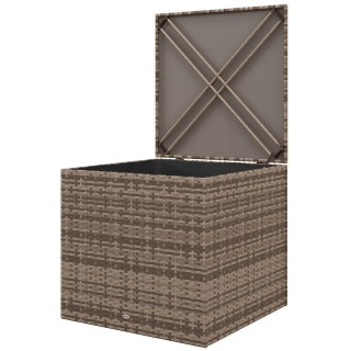 Outsunny μπαούλο εξωτερικού χώρου από PE Rattan και ατσάλι με εσωτε... Outsunny μπαούλο εξωτερικού χώρου από PE Rattan και ατσάλι με εσωτε...