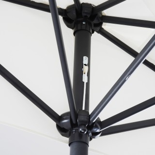 Outsunny Ημικυκλική Ομπρέλα Αδιάβροχη Προστασία UV Λευκή 269 x 138 ... Outsunny Ημικυκλική Ομπρέλα Αδιάβροχη Προστασία UV Λευκή 269 x 138 ...