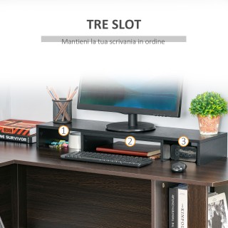 Βάση οθόνης Vinsetto MDF με ρυθμιζόμενο μήκος και γωνία για φορητό ... Βάση οθόνης Vinsetto MDF με ρυθμιζόμενο μήκος και γωνία για φορητό ...