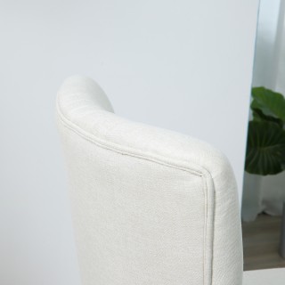 HOMCOM Επενδυμένη Πολυθρόνα για Σαλόνι και Χωλ σε Σκανδιναβικό Στιλ...