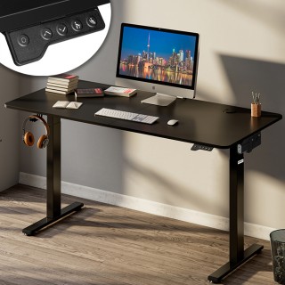Shally Dogan  Ηλεκτρικό Ρυθμιζόμενο Γραφείο Ύψους 140x60x72-117cm Μ...