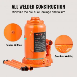 Υδραυλικός Γρύλος VEVOR 20 Τόνων με Μακρύ Χερούλι  PSQ20T918INCHP6CFV0