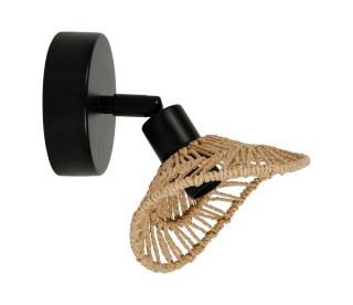 Ostaria Σποτ Οζανα Μαύρο Και Φυσικό -36217