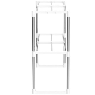 BAKAJI  Επεκτάσιμο Ράφι για Φούρνο Μικροκυμάτων, Επεκτάσιμο Ράφι Κο...