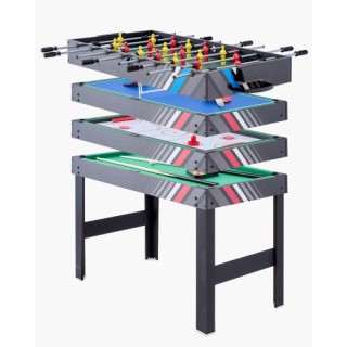 VEVOR Τραπέζι Παιχνιδιών 4-σε-1 122cm: Air Hockey, Ποδοσφαιράκι, Πι... VEVOR Τραπέζι Παιχνιδιών 4-σε-1 122cm: Air Hockey, Ποδοσφαιράκι, Πι...
