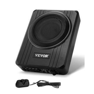 VEVOR 8 400W Υποκάθισμα Αυτοκινήτου Subwoofer Slim Ενισχυμένο Σύστη...
