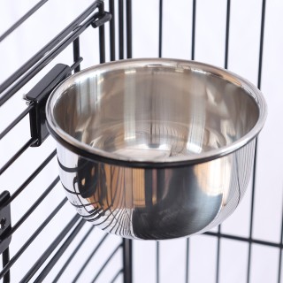 BAKAJI Κλουβί Πουλιών Μαύρο για Παπαγάλους Αχώριστους Ανοιγόμενη Ο... BAKAJI Κλουβί Πουλιών Μαύρο για Παπαγάλους Αχώριστους Ανοιγόμενη Ο...