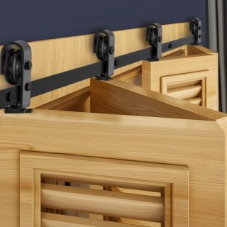 VEVOR Κιτ Συρόμενης Πόρτας Αχυρώνα 64 για Τέσσερις Πόρτες ZDSMDGDGS... VEVOR Κιτ Συρόμενης Πόρτας Αχυρώνα 64 για Τέσσερις Πόρτες ZDSMDGDGS...