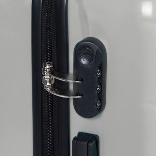 Galileo Μικρή Βαλίτσα με 4 Περιστρεφόμενες Ρόδες 360, Κλείσιμο με Δ...