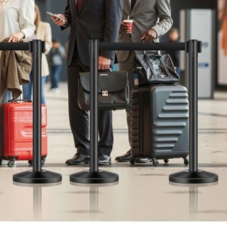 VEVOR 4 Στύλοι με 4 Ανασυρόμενες Ζώνες & Βάση με Άμμο ZGGLZDSDHSHDV... VEVOR 4 Στύλοι με 4 Ανασυρόμενες Ζώνες & Βάση με Άμμο ZGGLZDSDHSHDV...