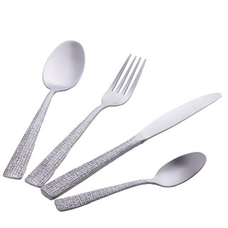 Villa DEste  Σετ 24 μαχαιροπίρουνα από ανοξείδωτο ατσάλι 180 με αση...