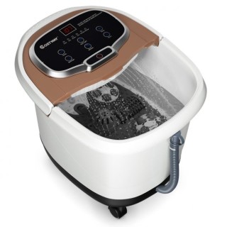 Ηλεκτρική Συσκευή Μασάζ Ποδιών Χρώματος Καφέ COSTWAY EP24368DE-CF Ηλεκτρική Συσκευή Μασάζ Ποδιών Χρώματος Καφέ COSTWAY EP24368DE-CF