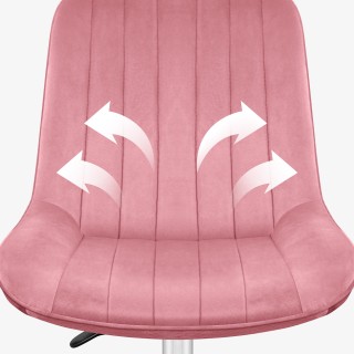 MarkAdler Περιστρεφόμενη Καρέκλα Future 3.5 Ροζ  5903796019605