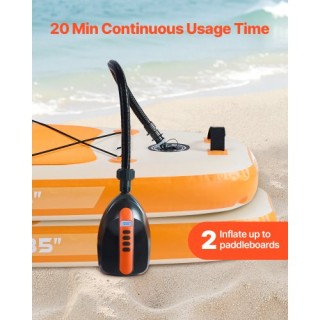 VEVOR Ηλεκτρική Αντλία SUP 20PSI με Ασύρματο Χειρισμό και Σύνδεση Α...