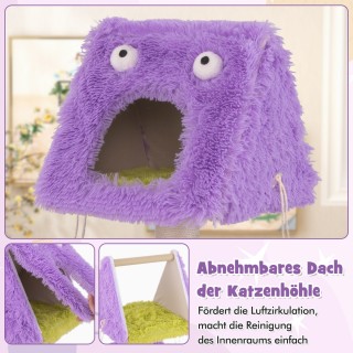 Costway Διασκεδαστικό Δέντρο Γάτας με Θέμα Τέρας - Πολυτελείς Κατο... Costway Διασκεδαστικό Δέντρο Γάτας με Θέμα Τέρας - Πολυτελείς Κατο...