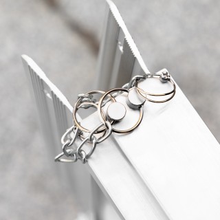 HOMCOM Αναπηρική Ράμπα Αλουμινίου Διπλωτή και Αντιολισθητική για Κα...