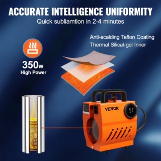 Μηχανή Θερμομεταφοράς Κούπας VEVOR, Μίνι Πρέσα για Κούπες 11oz-15oz...