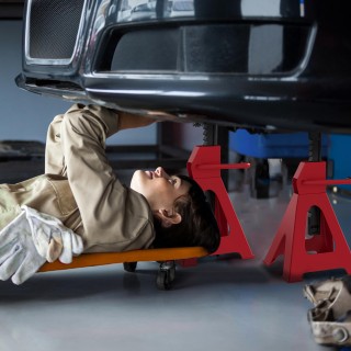 HOMCOM Σετ 2 Ρυθμιζόμενα Υποστηρίγματα Αυτοκινήτου 6 Τόνων από 38.5... HOMCOM Σετ 2 Ρυθμιζόμενα Υποστηρίγματα Αυτοκινήτου 6 Τόνων από 38.5...