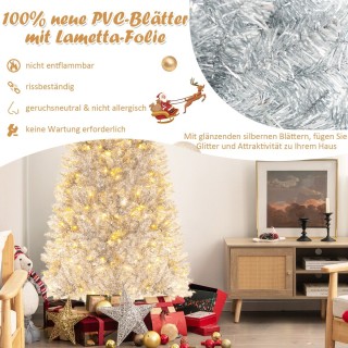 Costway Προ-φωτισμένο Τεχνητό Χριστουγεννιάτικο Δέντρο 180 εκ. με ... Costway Προ-φωτισμένο Τεχνητό Χριστουγεννιάτικο Δέντρο 180 εκ. με ...