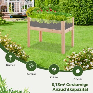 Costway Υπερυψωμένο Παρτέρι με Ακρυλικές Πλάκες και Οπές Αποστράγγι... Costway Υπερυψωμένο Παρτέρι με Ακρυλικές Πλάκες και Οπές Αποστράγγι...