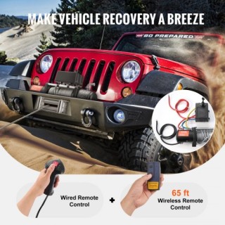 Ηλεκτρικό Βίντσι VEVOR 13,500 lb Ατσάλινο Καλώδιο IP65 Αδιάβροχο Τη...