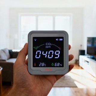 VEVOR Οθόνη Διοξειδίου Άνθρακα με Έλεγχο Θερμοκρασίας και Υγρασίας ... VEVOR Οθόνη Διοξειδίου Άνθρακα με Έλεγχο Θερμοκρασίας και Υγρασίας ...