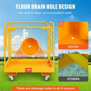 Κλωβός Ασφαλείας VEVOR για Κλαρκ, 544 kg, 91x91 cm, Πτυσσόμενη Πλατ... Κλωβός Ασφαλείας VEVOR για Κλαρκ, 544 kg, 91x91 cm, Πτυσσόμενη Πλατ...