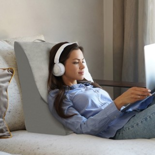 Costway Μαξιλάρι Ανάγνωσης για Κρεβάτι & Καναπέ με Πλενόμενο Κάλυμμ... Costway Μαξιλάρι Ανάγνωσης για Κρεβάτι & Καναπέ με Πλενόμενο Κάλυμμ...