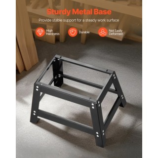 VEVOR Τραπέζι Δρομολογητή με Φράχτη και Θύρα Συλλογής Σκόνης 24 x 1...