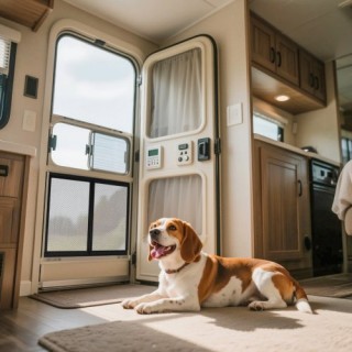 VEVOR Προστατευτικό Πόρτας RV 622.3 x 508mm Αλουμινίου για Κατοικίδ...