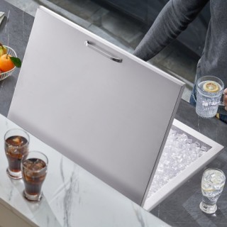 VEVOR 28x20x17 Εντοιχιζόμενος Ψύκτης Ανοξείδωτος με Κάλυμμα QRSCB... VEVOR 28x20x17 Εντοιχιζόμενος Ψύκτης Ανοξείδωτος με Κάλυμμα QRSCB...