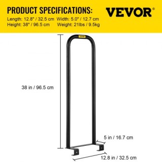 VEVOR  Μετατροπέας Dolly 13x38 Χάλυβας 250LBS Καροτσάκι Μεταφοράς Π...