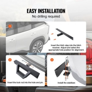 VEVOR Σκαλοπάτι Ρυμούλκησης για 2 Υποδοχή Προφυλακτήρα Αυτοκινήτου ... VEVOR Σκαλοπάτι Ρυμούλκησης για 2 Υποδοχή Προφυλακτήρα Αυτοκινήτου ...