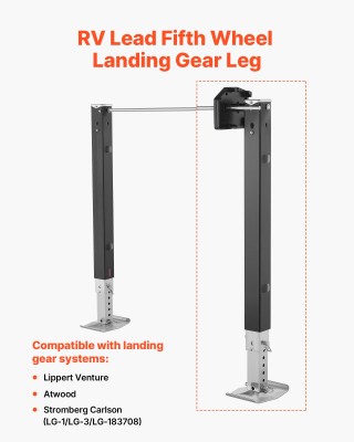 VEVOR Ποδαρικό Σύστημα RV Lead Fifth Wheel 179013 για Lippert Ventu...