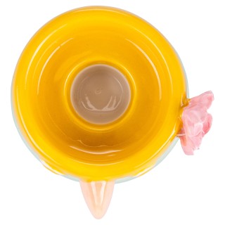 Villa dEste Home Τουκάν Κηροπήγιο Πορσελάνης με Χειροποίητη Ζωγραφι...