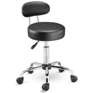 BAKAJI  Καρέκλα με ρόδες και πλάτη Αισθητικός Καρέκλα Σπίτι Εργασία...