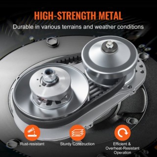 VEVOR Συμπλέκτης 2000 RPM για Κινητήρα 2-8 HP με Λαστιχένιο Ιμάντα... VEVOR Συμπλέκτης 2000 RPM για Κινητήρα 2-8 HP με Λαστιχένιο Ιμάντα...