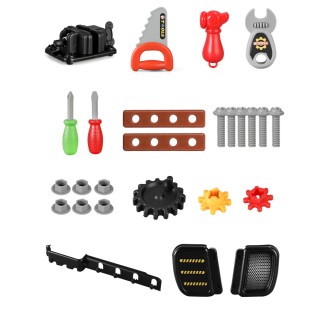 BAKAJI Παιδική Βαλιτσάκι Εργαλεία Παιχνίδι με 26 Αξεσουάρ DIY και Λ... BAKAJI Παιδική Βαλιτσάκι Εργαλεία Παιχνίδι με 26 Αξεσουάρ DIY και Λ...