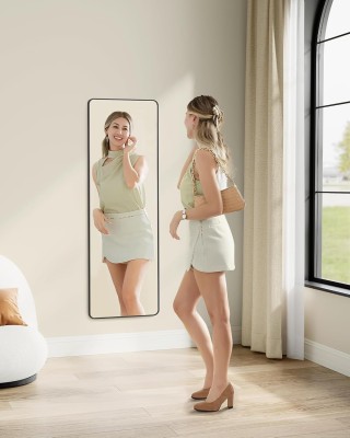 Ορθογώνιος Ολόσωμος Καθρέφτης με Μεταλλικό Πλαίσιο 120x40 cm Μαύρο ... Ορθογώνιος Ολόσωμος Καθρέφτης με Μεταλλικό Πλαίσιο 120x40 cm Μαύρο ...