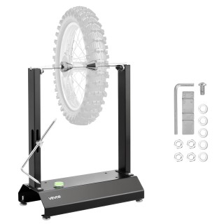 VEVOR Ζυγοσταθμιστής Μοτοσικλετών 40kg, με Ρυθμιζόμενα Κωνικά Κέντρ...