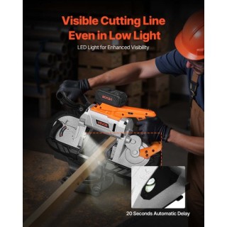 VEVOR Σετ Ασύρματης Πριονόλαμας 20V με Μεταβλητή Ταχύτητα και Βαθύ ... VEVOR Σετ Ασύρματης Πριονόλαμας 20V με Μεταβλητή Ταχύτητα και Βαθύ ...