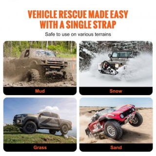 VEVOR Ιμάντας Ρυμούλκησης 7711kg 50,8mmx6,1m DZDL2IN20FTCRJ6IZV0 VEVOR Ιμάντας Ρυμούλκησης 7711kg 50,8mmx6,1m DZDL2IN20FTCRJ6IZV0