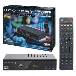 Kooper Κωδικοποιητής HD DVB-T2 HEVC H.265 με Dolby Digital Plus Koo... Kooper Κωδικοποιητής HD DVB-T2 HEVC H.265 με Dolby Digital Plus Koo...